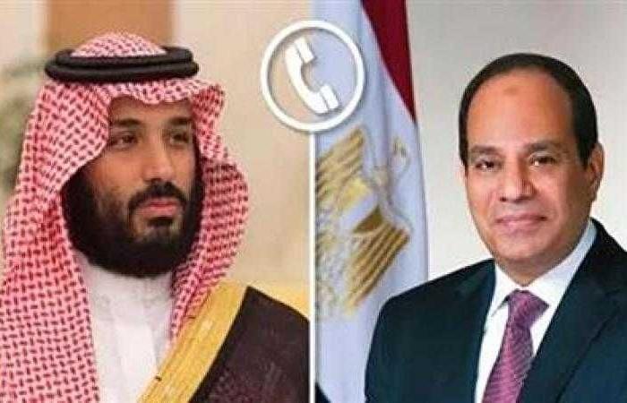 الرئيس السيسي وولي العهد السعودي يتوافقان على ضرورة التوصل لوقف فوري لإطلاق النار بغزة