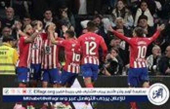 موعد مباراة أتلتيكو مدريد ضد فالنسيا بالجولة 5 في الدوري الإسباني