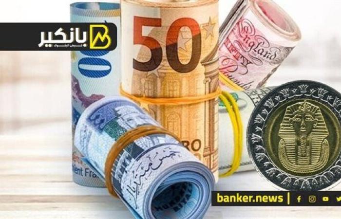 اسعار العملات أمام الجنيه المصري في تعاملات اليوم الإثنين 2-9-2024