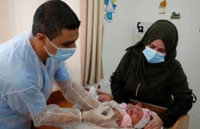 الصحة الفلسطينية: 160 ألف طفل تلقوا الجرعة الأولى من لقاح شلل الأطفال بغزة