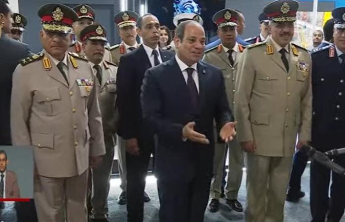 بث مباشر.. الرئيس السيسي يشهد انطلاق معرض مصر الدولى للطيران والفضاء