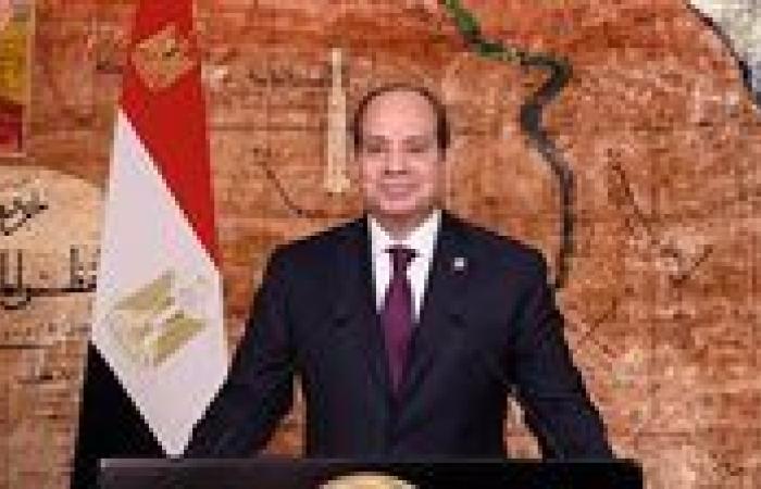 الرئيس السيسي يتفقد أجنحة معرض مصر الدولى للطيران والفضاء 2024