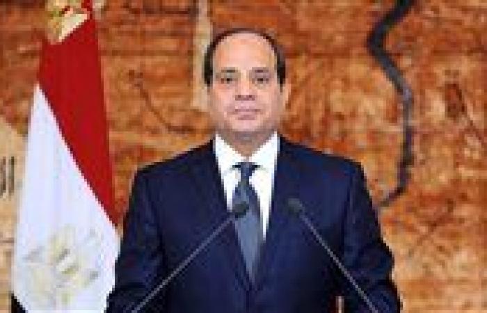 الرئيس السيسي يتفقد أجنحة معرض مصر الدولي للطيران والفضاء 2024