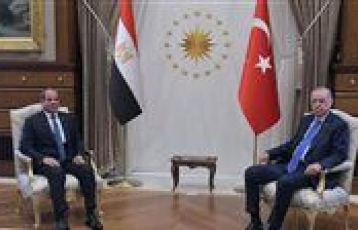 السيسي: موقف مصرى تركى ثابت بضرورة وقف إطلاق النار بقطاع غزة