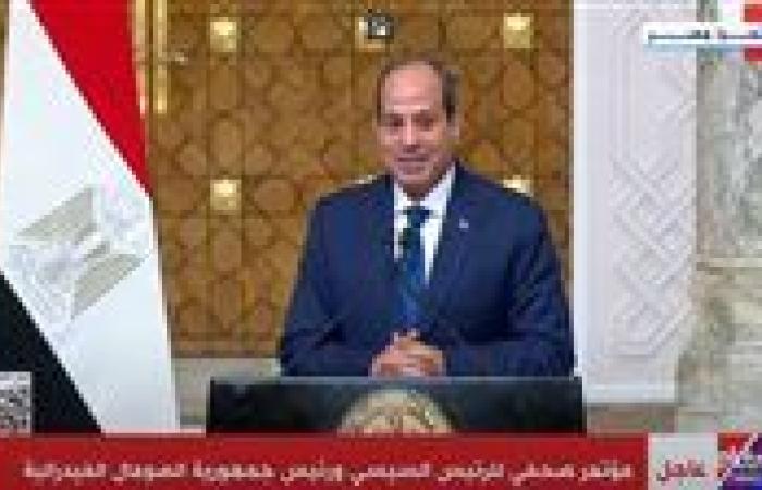 الرئيس السيسي للشعب التركي: أحمل إليكم من مصر وشعبها أطيب مشاعر الود والمحبة