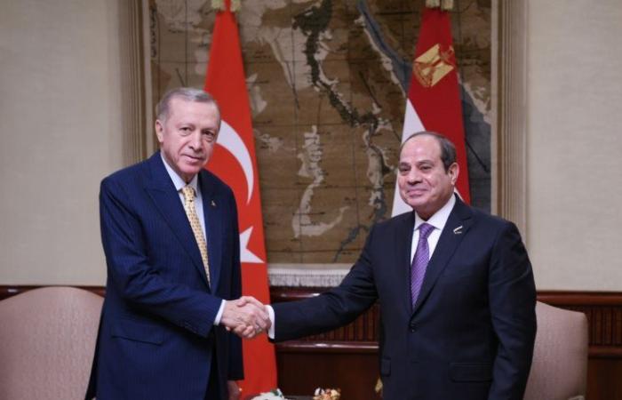 أردوغان: سعدت باستضافة الرئيس السيسى فى بلدنا وعازمون على تعزيز تواصلنا مع مصر