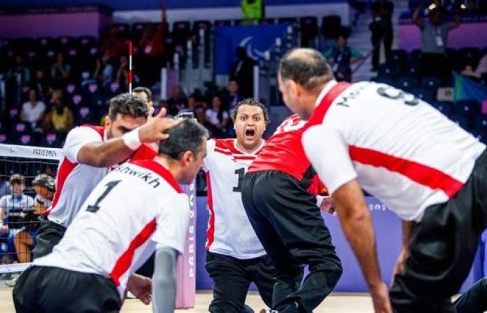 اليوم.. منتخب الكرة الطائرة جلوس يواجه ألمانيا بحثًا عن برونزية بارالمبياد باريس