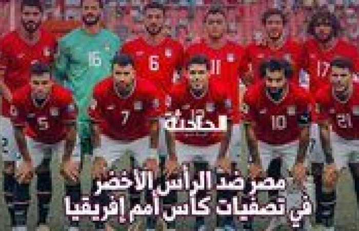 القنوات الناقلة لمباراة مصر ضد الرأس الأخضر في تصفيات كأس أمم إفريقيا اليوم