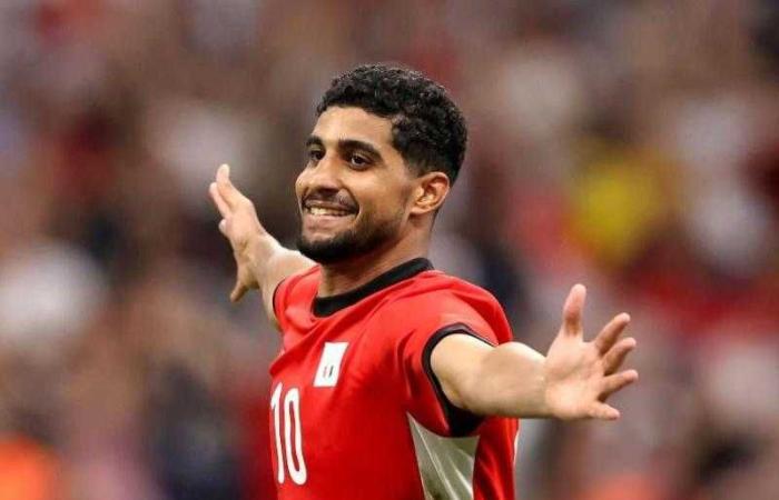 أول تعليق من إبراهيم عادل بعد تسجيل أول هدف دولي مع منتخب مصر