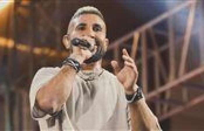 أحمد سعد يتألق بأقوى حفلاته في العراق ويرفع شعار كامل العدد| صور