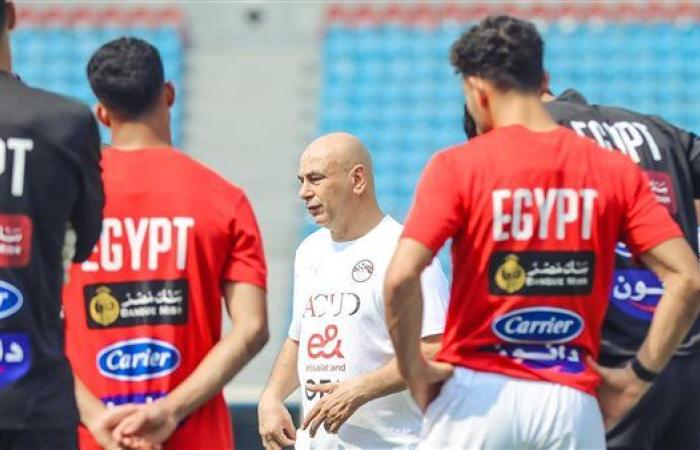 منتخب مصر يخوض تدريب صباحي قبل التوجه لبتسوانا