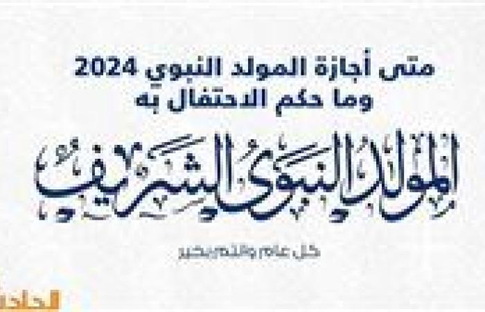 ذلكَ يَومٌ وُلِدتُ فيه.. متى إجازة المولد النبوي 2024 وما حكم الاحتفال به