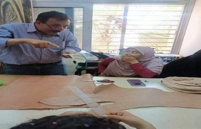 جامعة حلوان تطلق دورة متخصصة للطلاب في فن الجلد الطبيعي