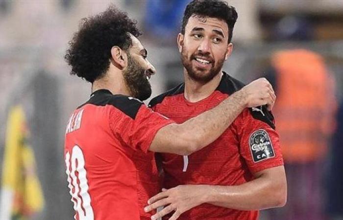 مصر وبوتسوانا بتصفيات أمم أفريقيا .. تريزيجيه يُكرر زيارة الشباك ويضاعف تقدم المنتخب