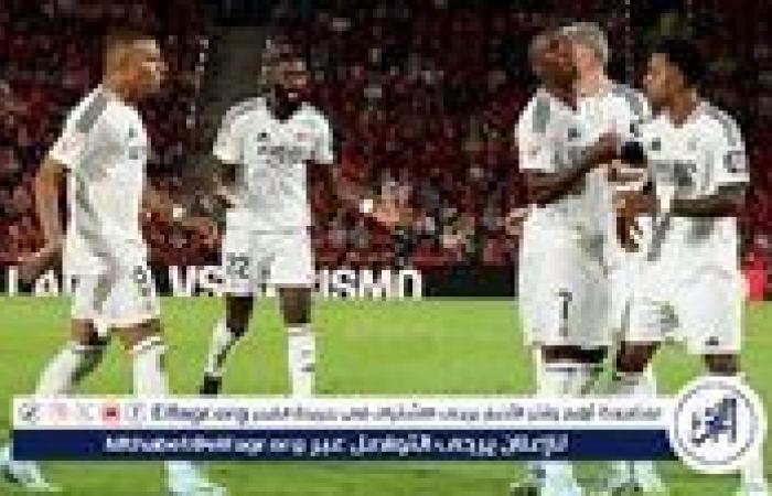 موعد مباراة ريال مدريد أمام ريال سوسيداد في الدوري الإسباني والقنوات الناقلة