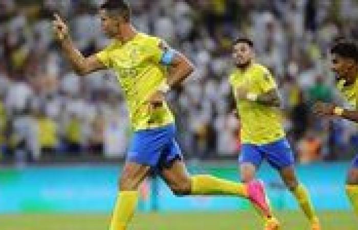 رونالدو يقود تشكيل النصر لمواجهة أهلي جدة في الدوري السعودي