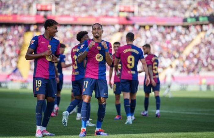 قائمة برشلونة لمواجهة جيرونا بالدوري الإسباني