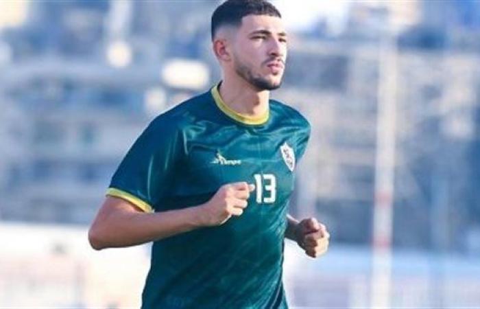 استبعاد أحمد فتوح من قائمة الزمالك لمباراة الشرطة الكينى