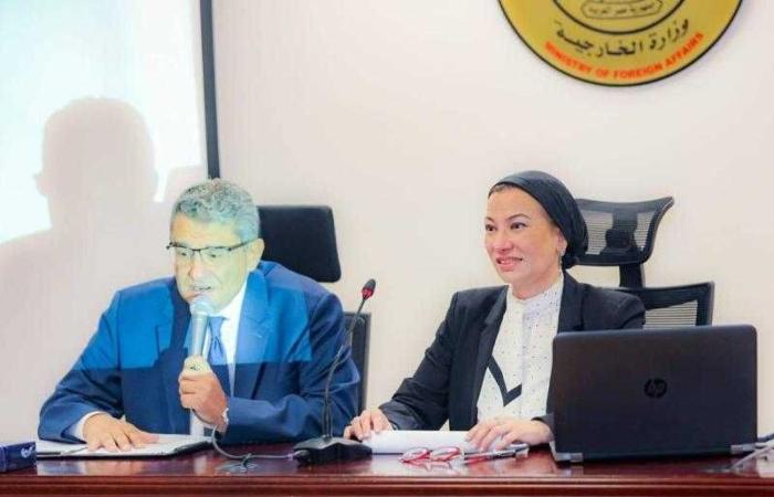 وزيرة البيئة تستعرض أمام سفراء مصر الجدد بالبلدان المختلفة أبعاد قضايا البيئة والمناخ