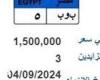 أسعار اللوحات المعدنية المميزة تصل لـ 1.5 مليون جنيه (صور) 