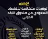 توقعات متشائمة للاقتصاد السعودي من صندوق النقد الدولي